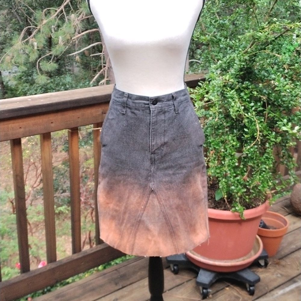 Levi Strauss & Co. Two Horse Brand Denim Skirt